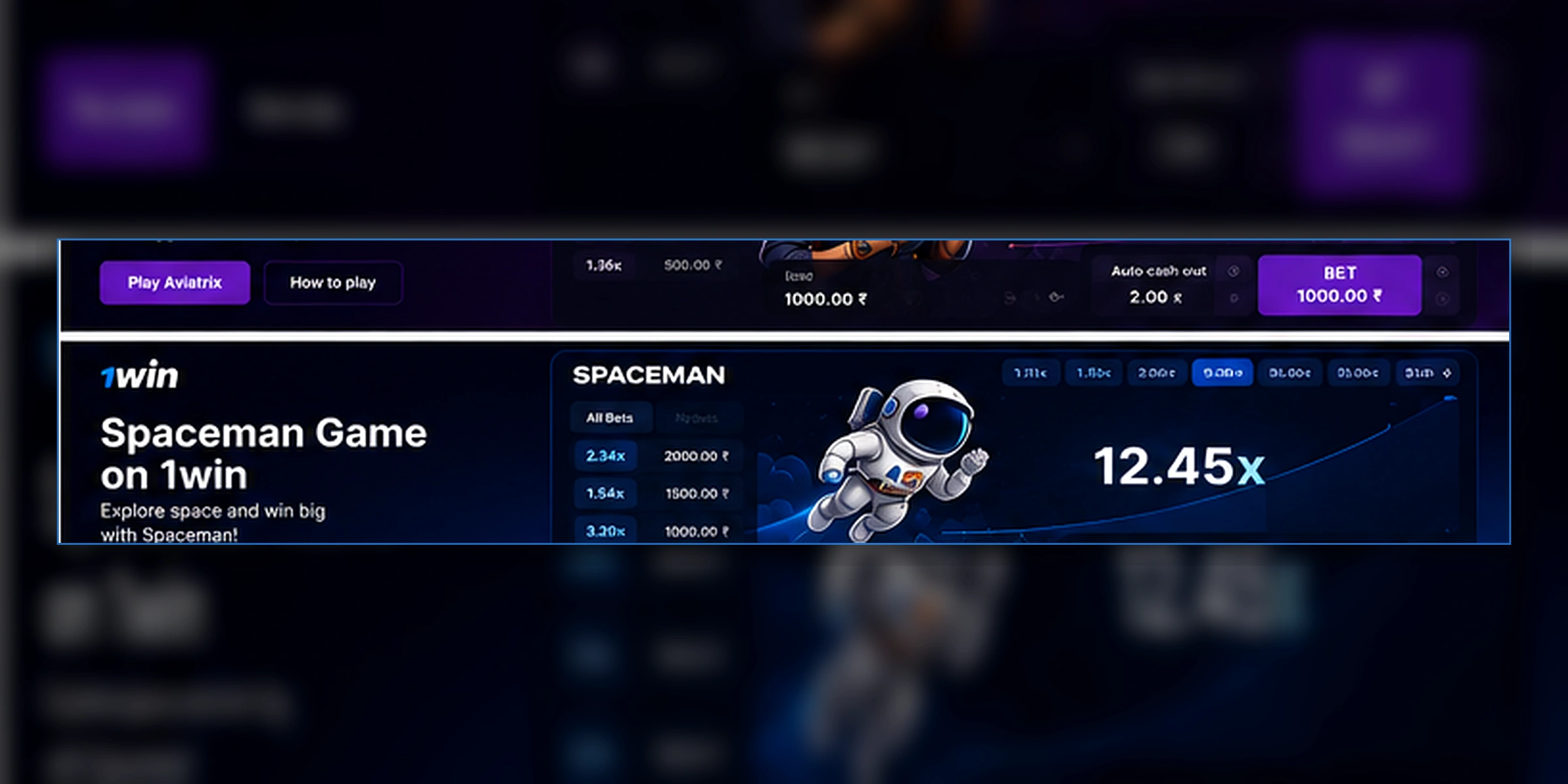 Spaceman on 1win India — Game Guide & Tips — 1win India